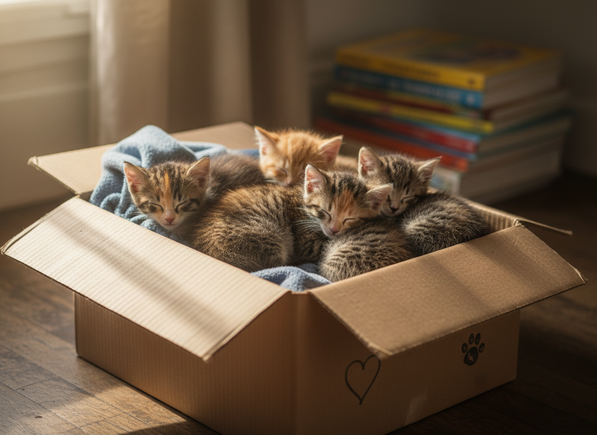 Kittens in a Box